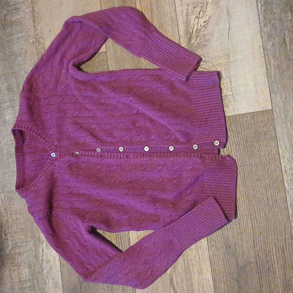 Rabbit hair blend cardigan‎